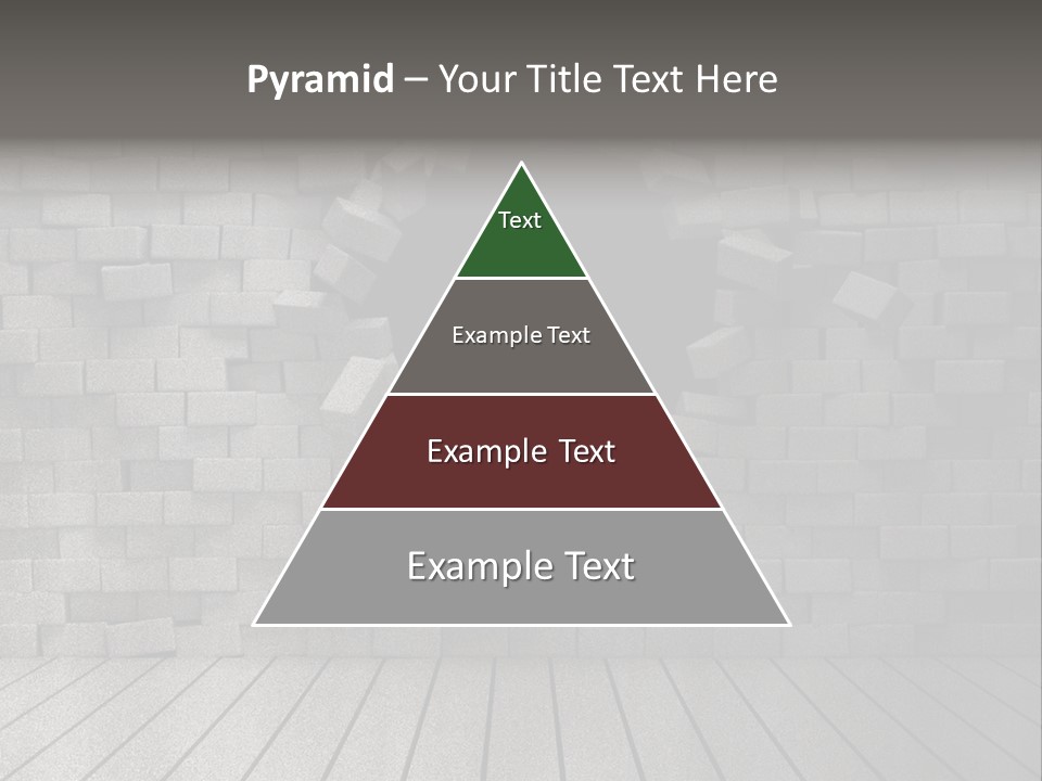 Grunge Destruction Illustration PowerPoint Template