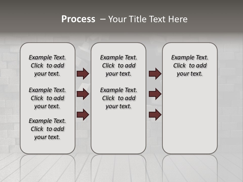 Grunge Destruction Illustration PowerPoint Template