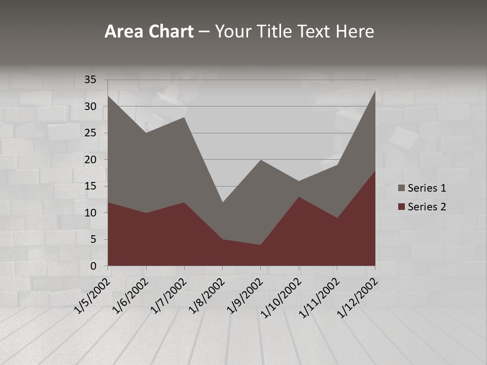 Grunge Destruction Illustration PowerPoint Template