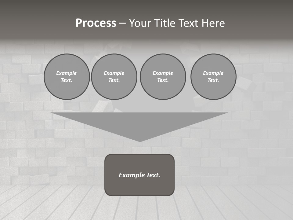 Grunge Destruction Illustration PowerPoint Template