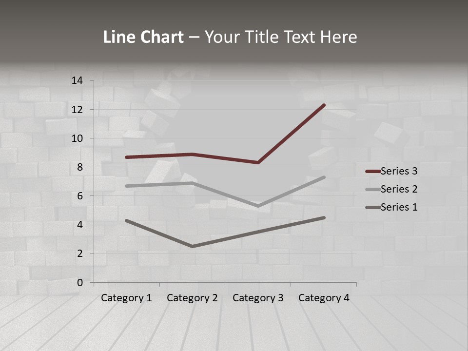 Grunge Destruction Illustration PowerPoint Template