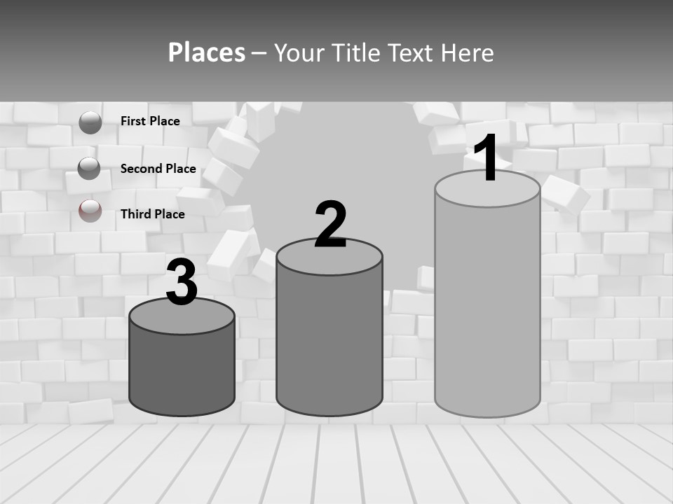 Destroy Concept Ruined PowerPoint Template