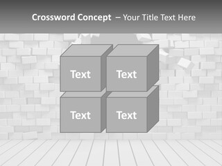 Destroy Concept Ruined PowerPoint Template