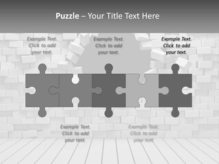 Destroy Concept Ruined PowerPoint Template