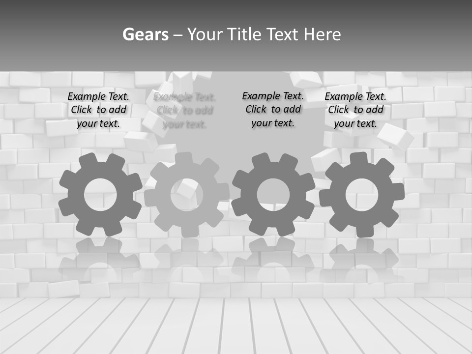 Destroy Concept Ruined PowerPoint Template
