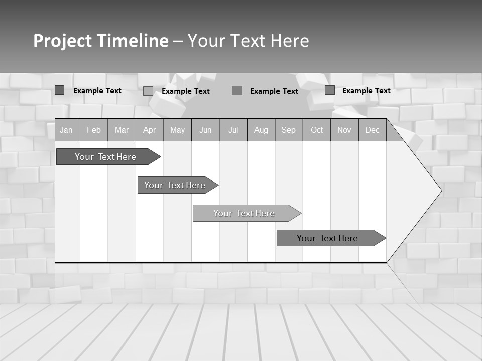 Destroy Concept Ruined PowerPoint Template