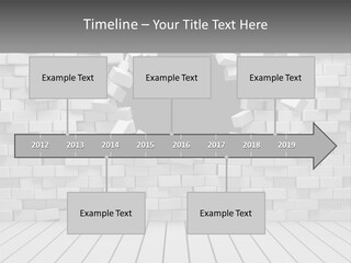 Destroy Concept Ruined PowerPoint Template