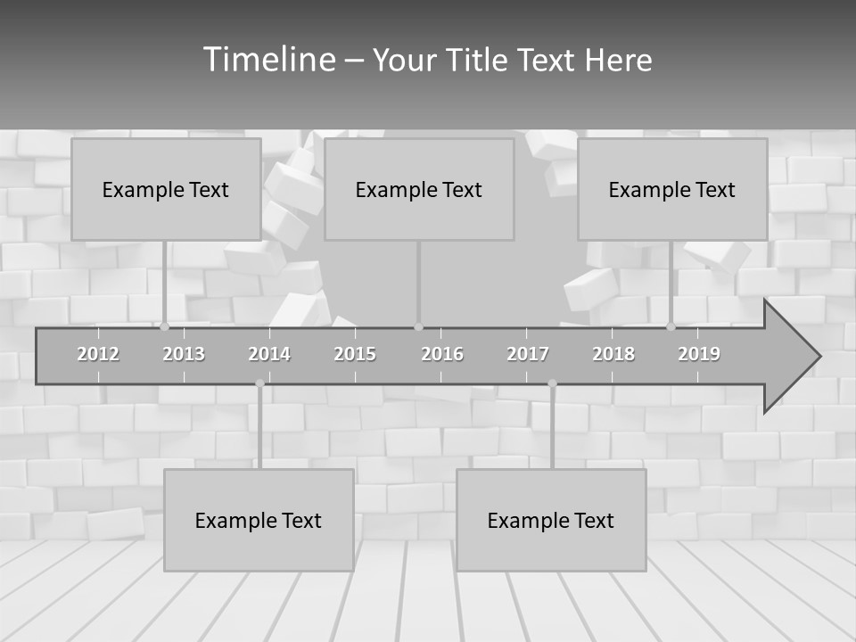 Destroy Concept Ruined PowerPoint Template