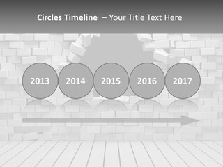 Destroy Concept Ruined PowerPoint Template