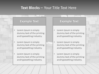 Destroy Concept Ruined PowerPoint Template