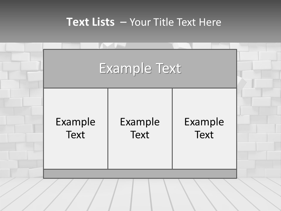 Destroy Concept Ruined PowerPoint Template