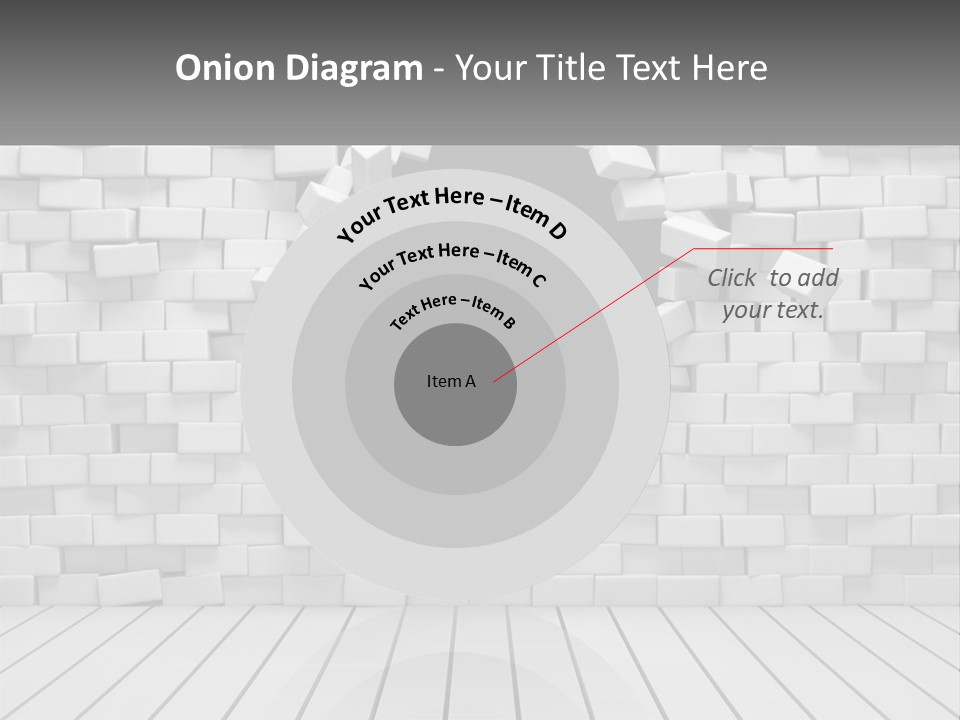 Destroy Concept Ruined PowerPoint Template