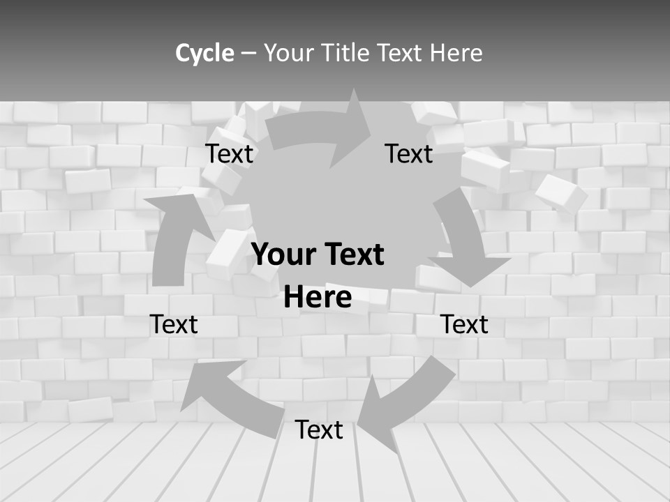 Destroy Concept Ruined PowerPoint Template