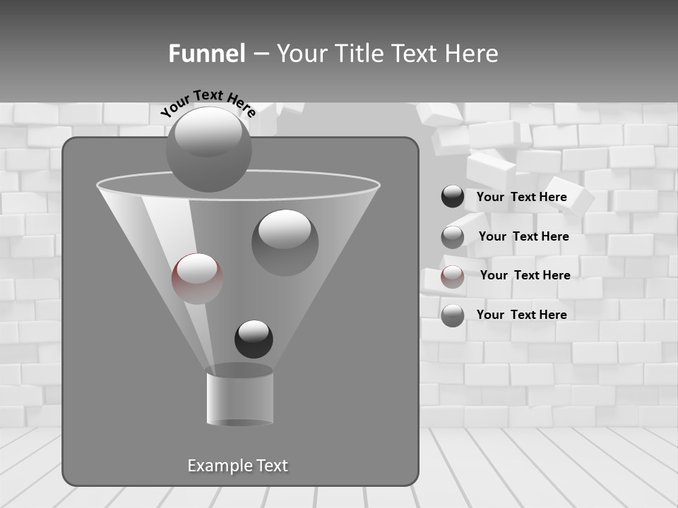 Destroy Concept Ruined PowerPoint Template