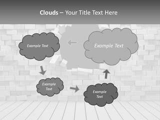 Destroy Concept Ruined PowerPoint Template