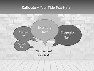 Destroy Concept Ruined PowerPoint Template