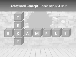 Destroy Concept Ruined PowerPoint Template