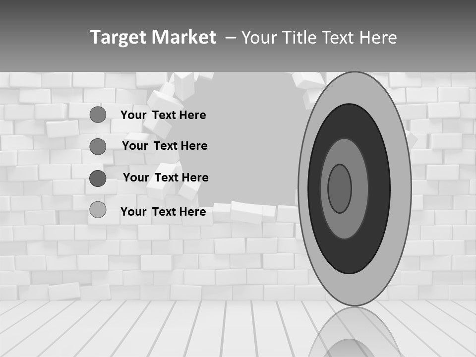Destroy Concept Ruined PowerPoint Template