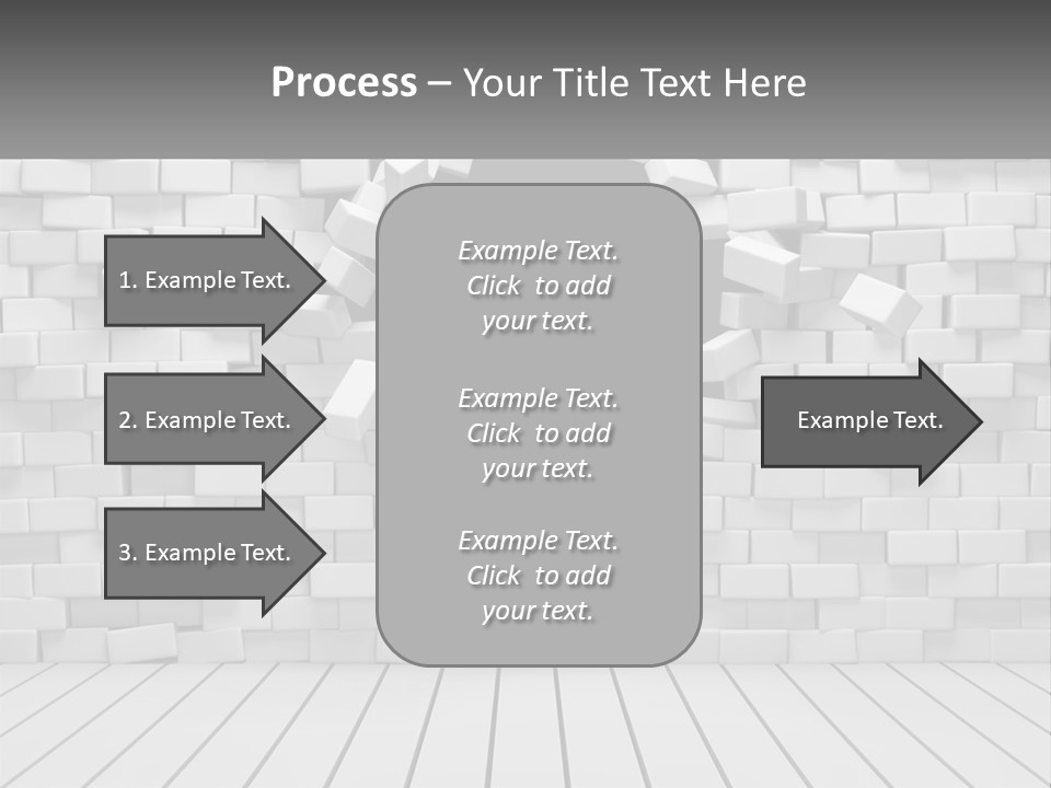 Destroy Concept Ruined PowerPoint Template