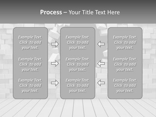 Destroy Concept Ruined PowerPoint Template