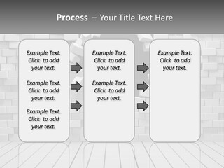 Destroy Concept Ruined PowerPoint Template