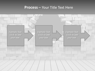 Destroy Concept Ruined PowerPoint Template