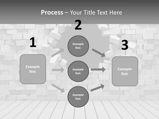 Destroy Concept Ruined PowerPoint Template