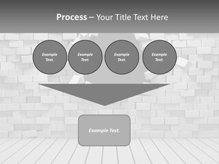 Destroy Concept Ruined PowerPoint Template