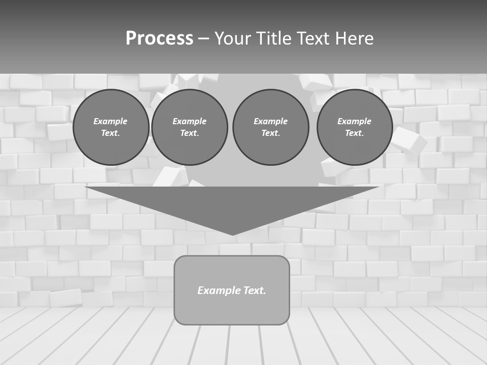 Destroy Concept Ruined PowerPoint Template
