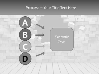 Destroy Concept Ruined PowerPoint Template