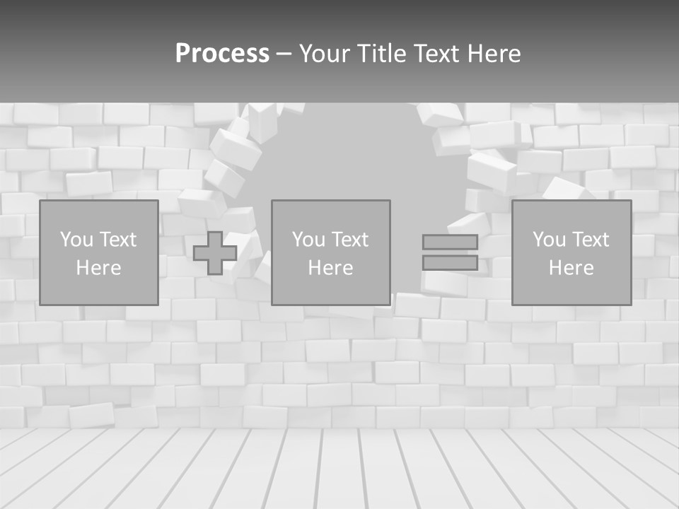 Destroy Concept Ruined PowerPoint Template