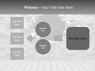 Destroy Concept Ruined PowerPoint Template