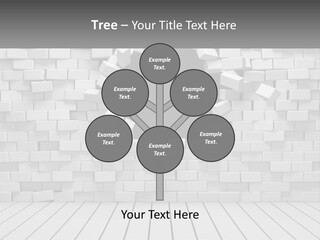 Destroy Concept Ruined PowerPoint Template