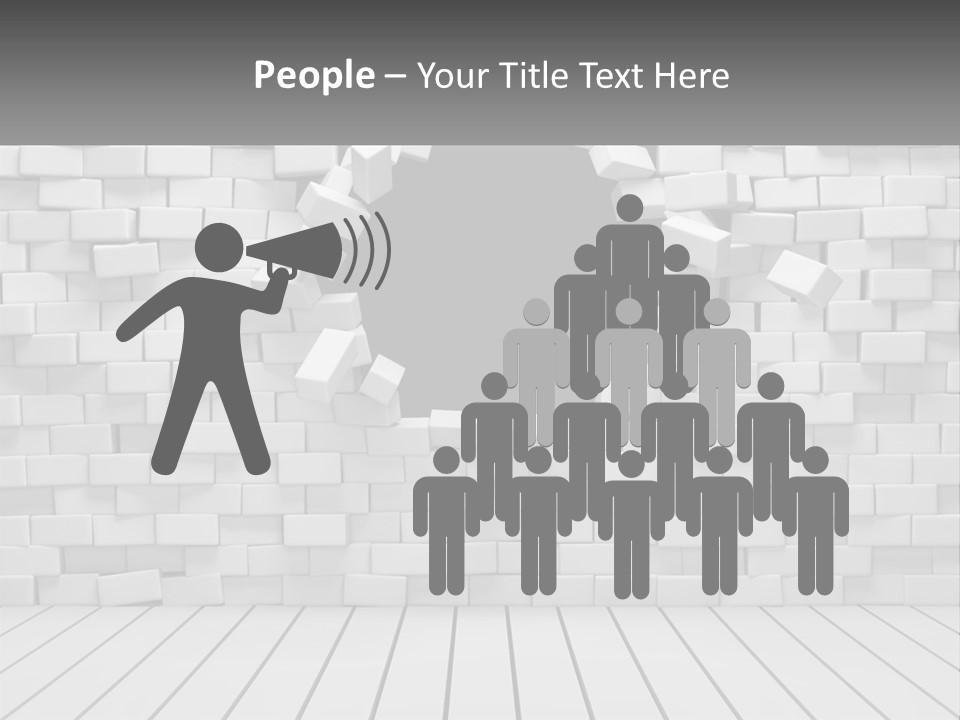 Destroy Concept Ruined PowerPoint Template