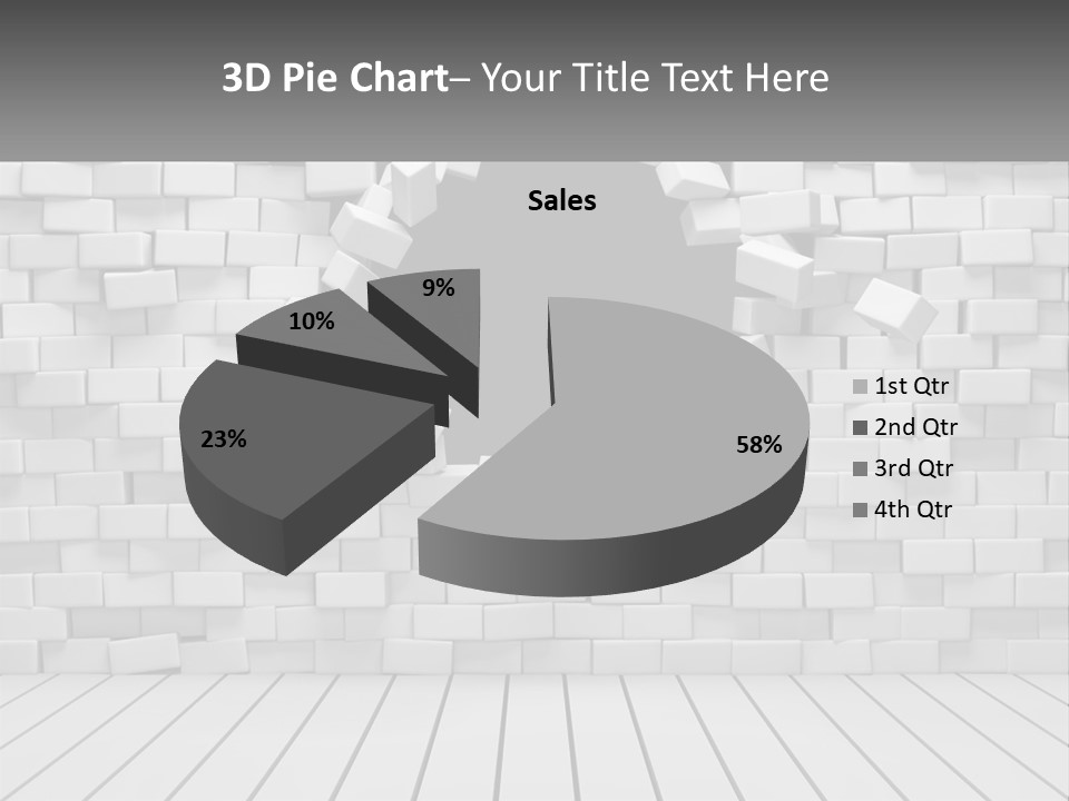 Destroy Concept Ruined PowerPoint Template
