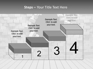 Destroy Concept Ruined PowerPoint Template