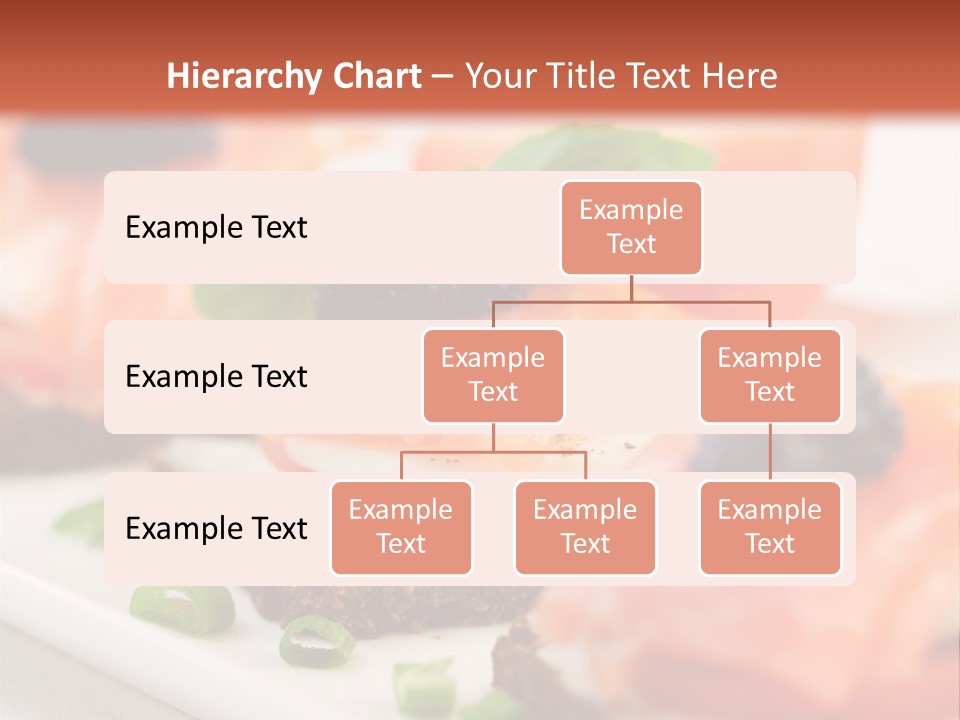 Plate Basil Tomato PowerPoint Template