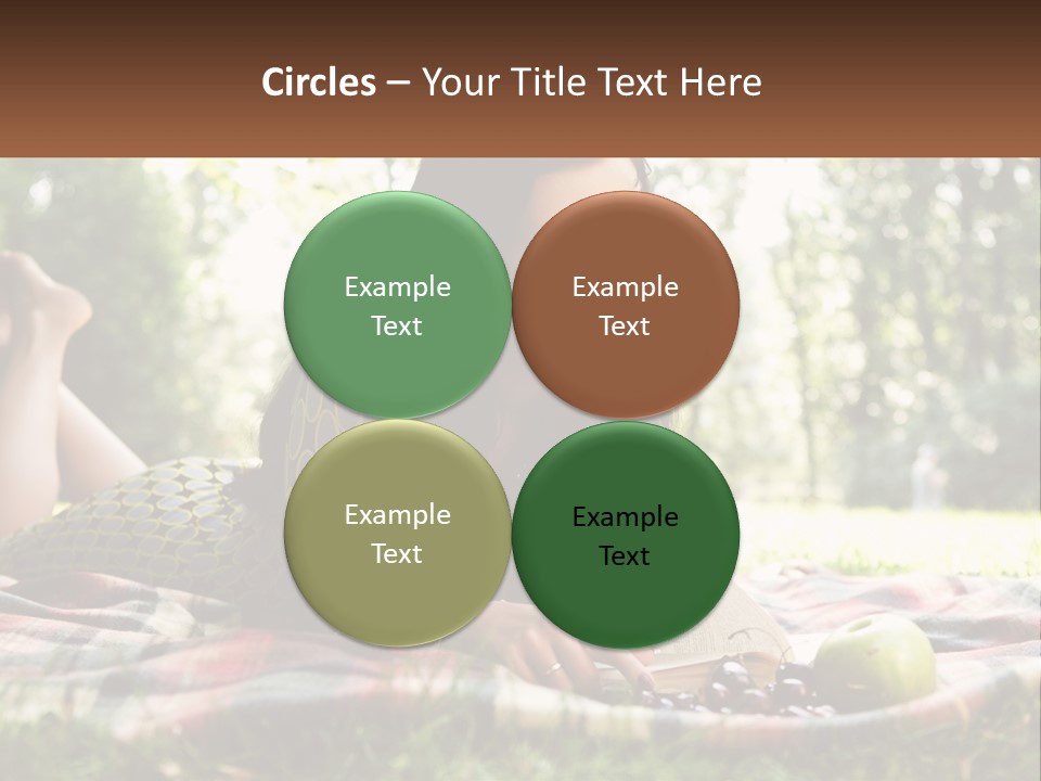 Enjoy Single Lying PowerPoint Template