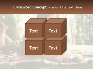 Enjoy Single Lying PowerPoint Template