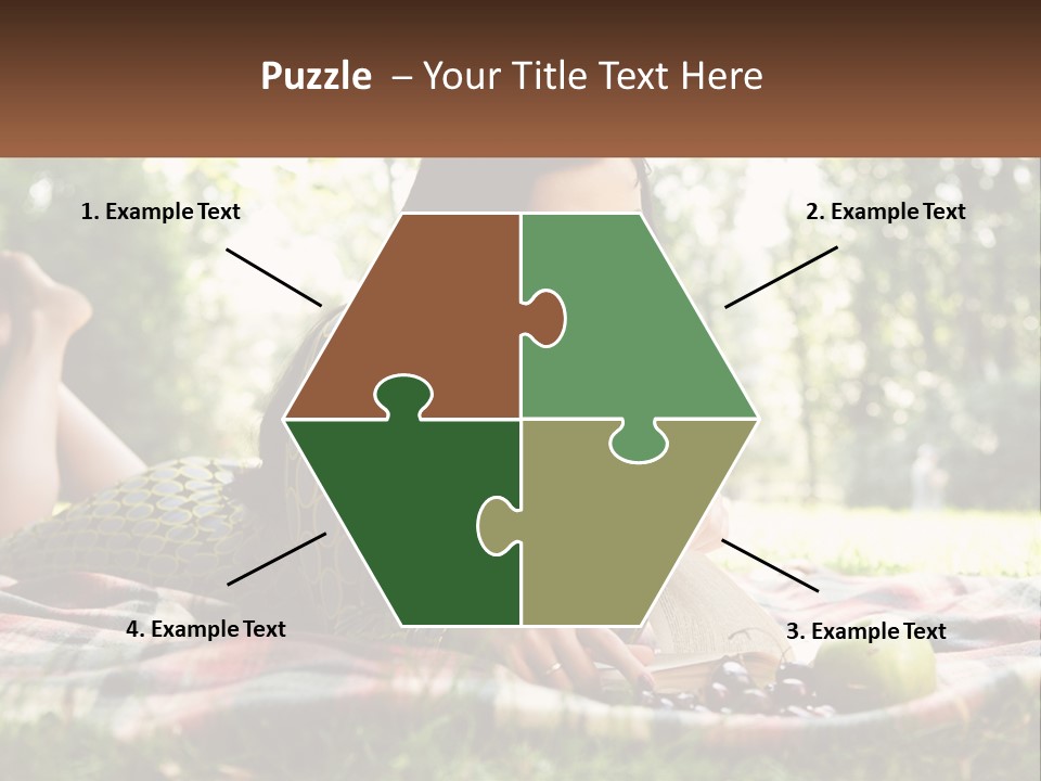 Enjoy Single Lying PowerPoint Template