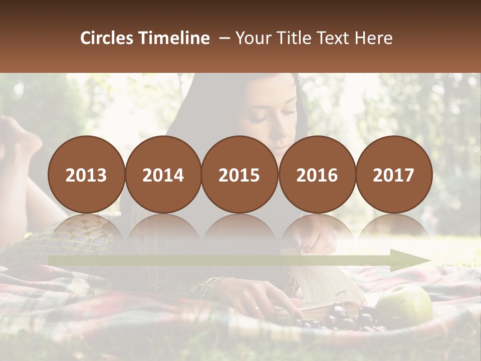 Enjoy Single Lying PowerPoint Template