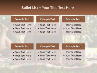 Enjoy Single Lying PowerPoint Template