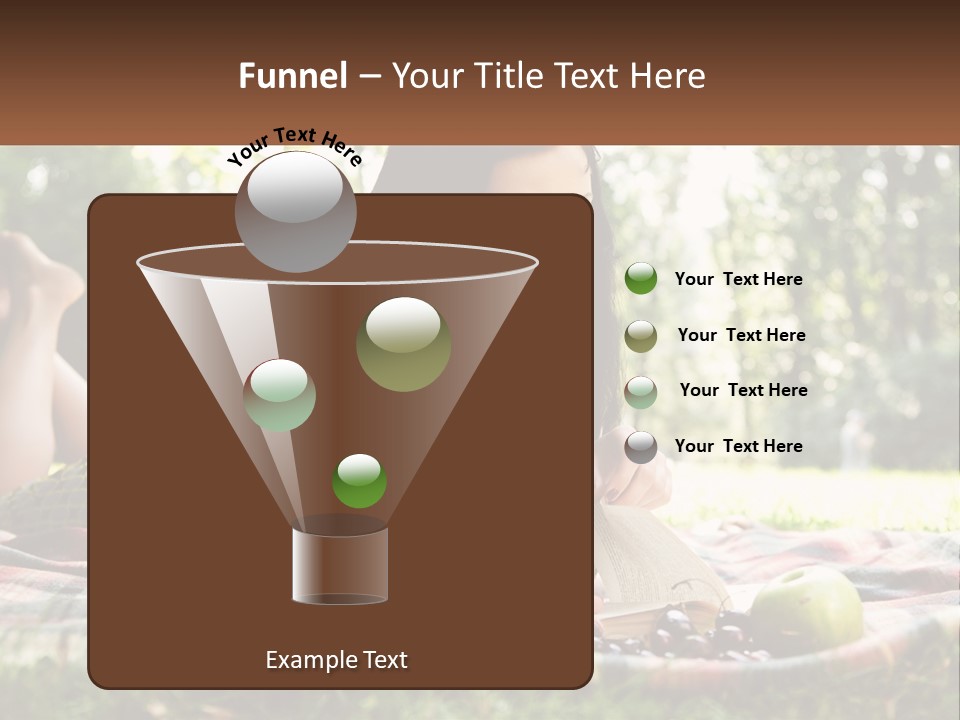 Enjoy Single Lying PowerPoint Template
