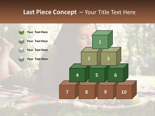 Enjoy Single Lying PowerPoint Template