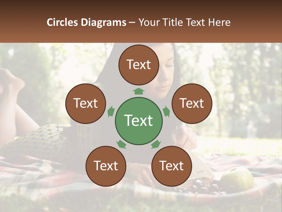 Enjoy Single Lying PowerPoint Template