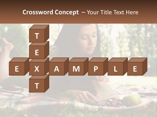 Enjoy Single Lying PowerPoint Template