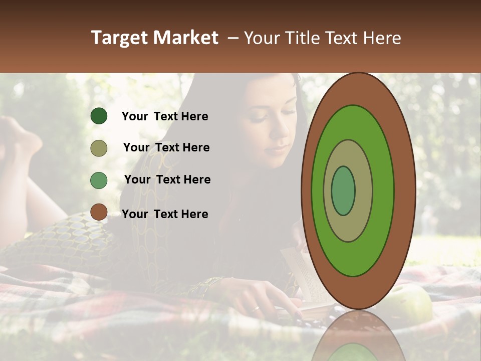 Enjoy Single Lying PowerPoint Template