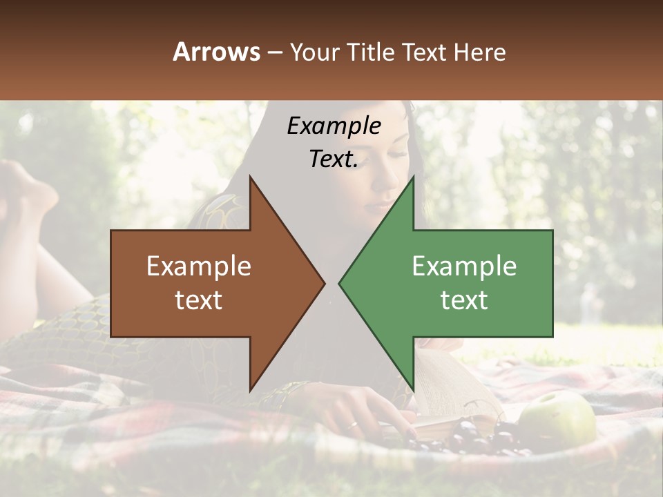Enjoy Single Lying PowerPoint Template