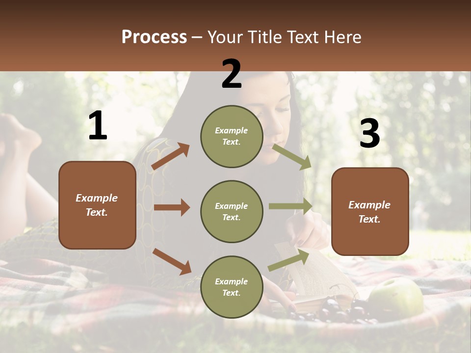 Enjoy Single Lying PowerPoint Template