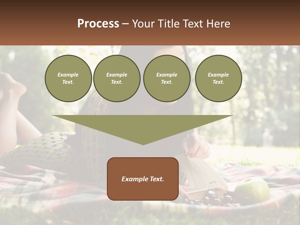 Enjoy Single Lying PowerPoint Template